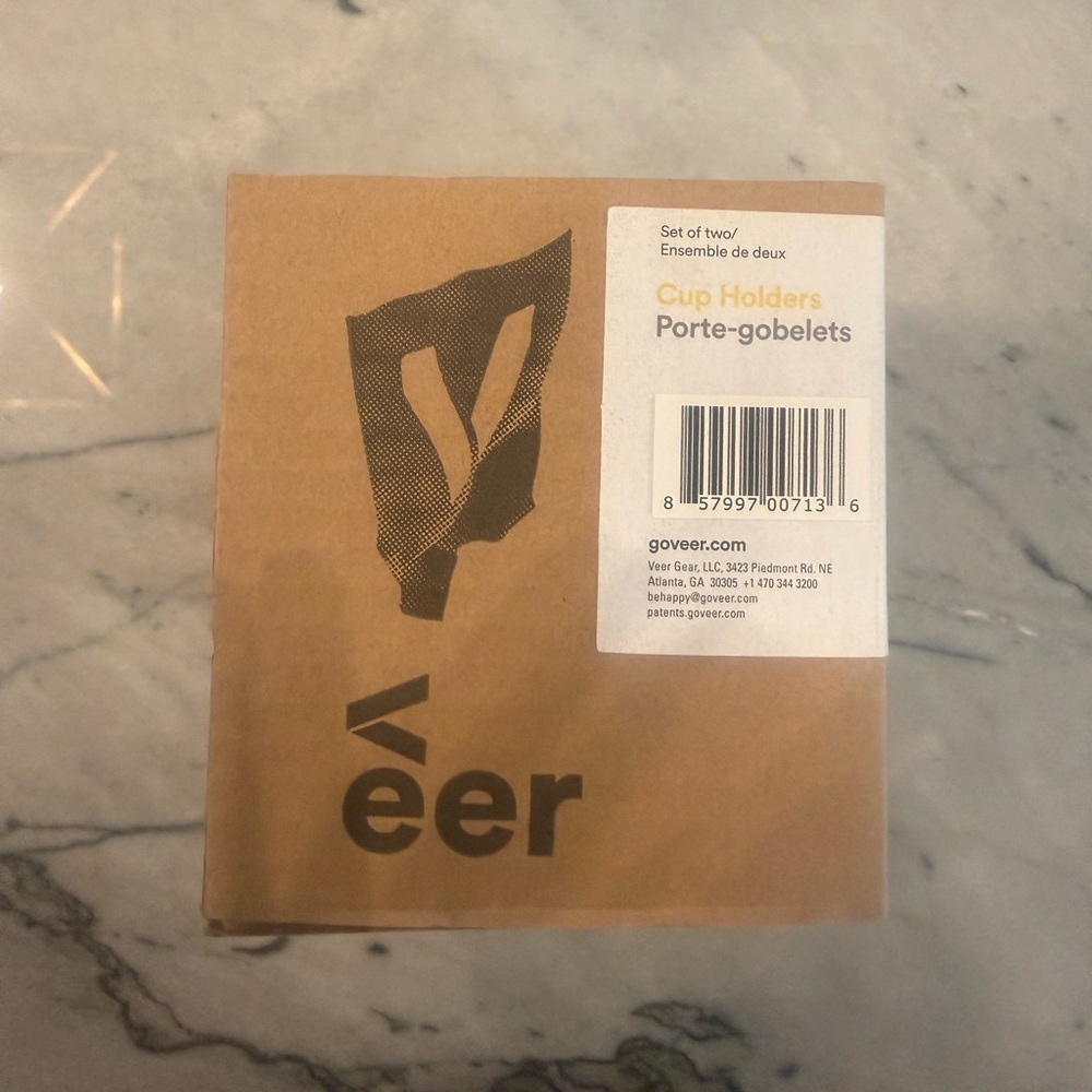 Veer Cruiser & XL Cup Holders - Set of 2 - NEW IN BOX! - Picture 3 of 4